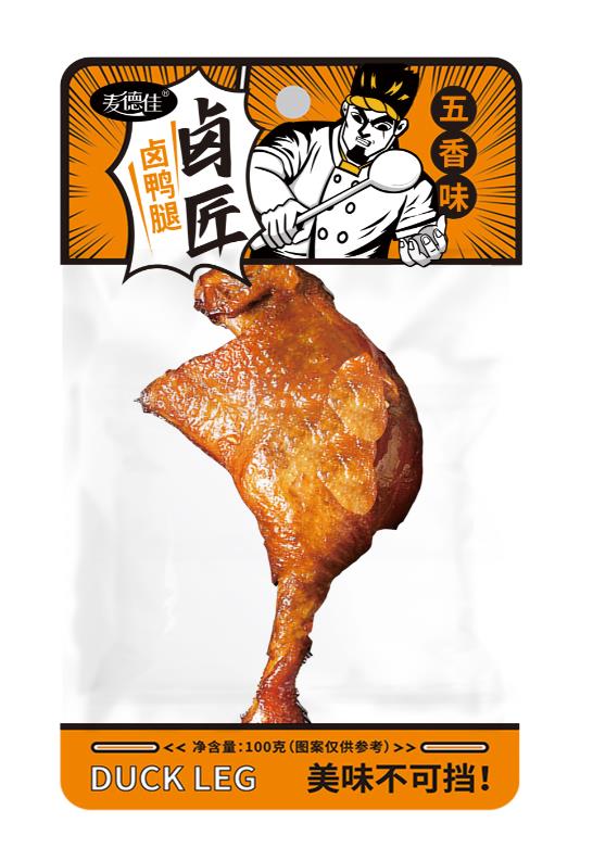 100g卤鸭腿（五香味）